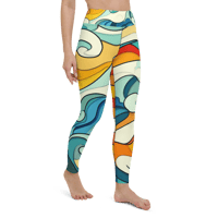 Image 16 of Sunrise Yoga Leggings