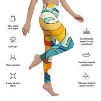 Image 17 of Sunrise Yoga Leggings