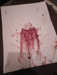 Nosferatu blood painting 