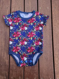 Image 1 of Christmas Floral Bodysuit