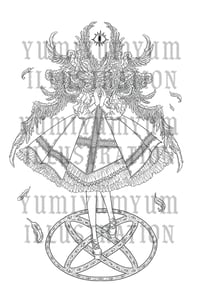 Image 2 of A4 Angel and Devil Prints