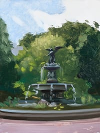 Bethesda Fountain study