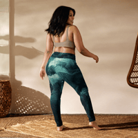 Image 9 of Viridian Yoga Leggings