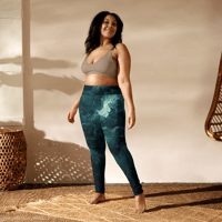 Image 8 of Viridian Yoga Leggings