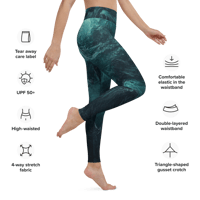Image 14 of Viridian Yoga Leggings