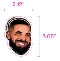 Image 3 of Drake Sticker