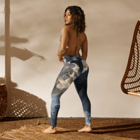 Image 8 of Maritime Yoga Leggings