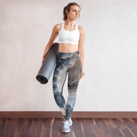 Image 12 of Maritime Yoga Leggings
