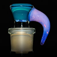 Image 1 of ENCASED PEACOCK / NEO OPAL 18MM SLIDE