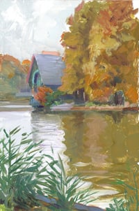 Harlem Meer boathouse 1
