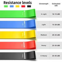 Image 3 of Portable elastic bands for yoga and pilates long lasting training