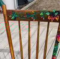 Image 6 of Painted antique wooden chairs