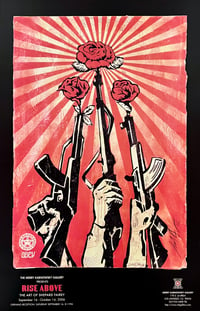 "Rise Above" Shepard Fairey Show Poster