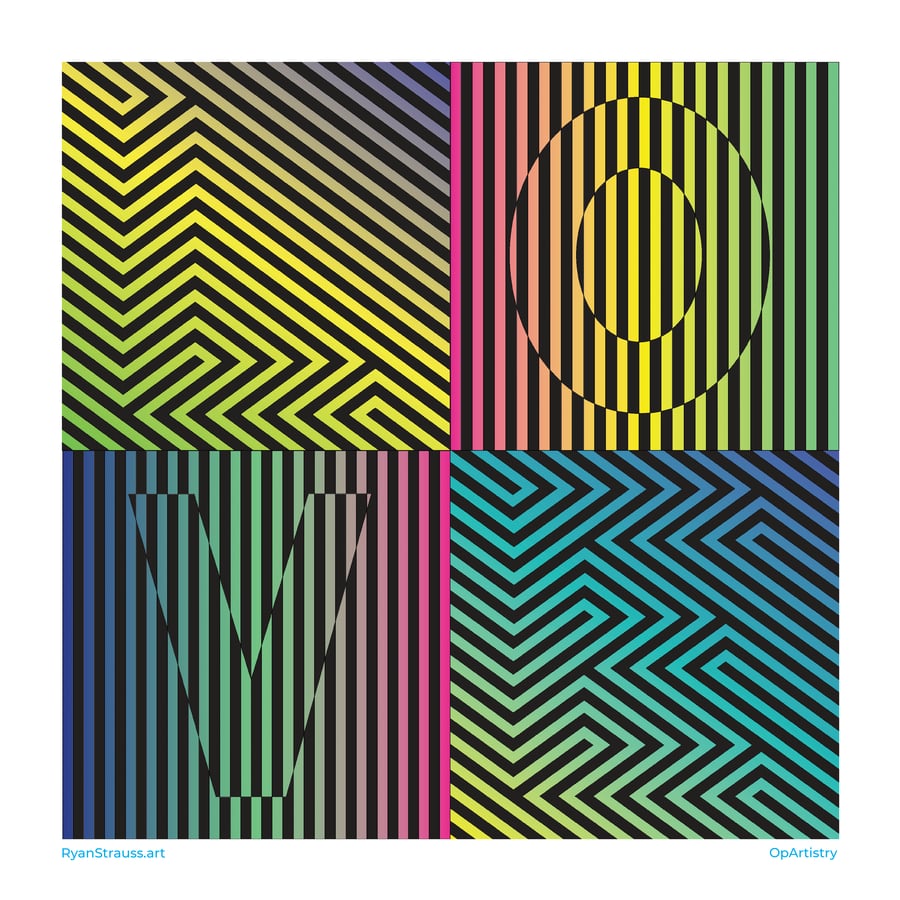 Image of LOVE Square - gradations