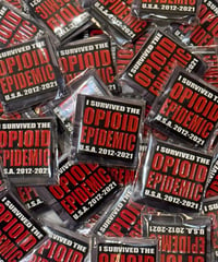 SALEM - I SURVIVED THE OPIOID EPIDEMIC ENAMEL PIN