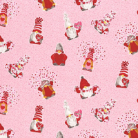 Image 8 of GNOMES IN LOVE 2.5" Rolie Polie 40pc by Tara Reed for Riley Blake Designs