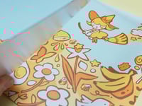 Image 1 of Yellow Witchy Reusable Stickerbook