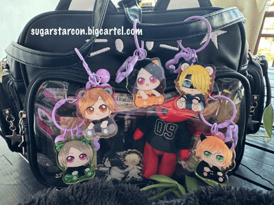 Image of the GazettE x 22nd Anniversary bears Keychains