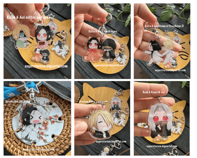 Image of the GazettE Keychains