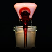 Image 2 of MILKY PINK / POMEGRANATE 18MM SLIDE