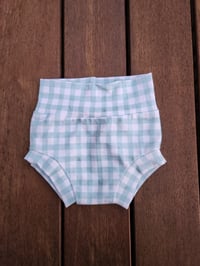 Image 2 of Green Gingham High Waisted Bummies