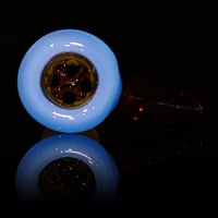 Image 3 of MILKY BLUE / POMEGRANATE 18MM SLIDE