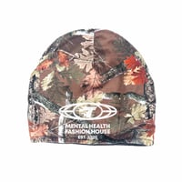 Image 2 of REVERSIBLE “MHFH” TREE CAMO BEANIE