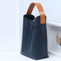 Image 4 of  Tube Tote Edit in navy