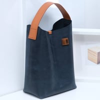 Image 2 of  Tube Tote Edit in navy