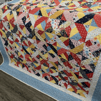 Image 1 of BARN DOOR Quilt - Complete Kit by Poppie Cotton 64" x 74"