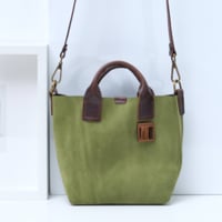 Image 1 of Suede Two-way Tote small