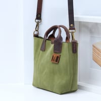 Image 5 of Suede Two-way Tote small