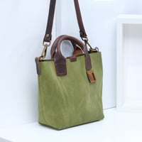 Image 4 of Suede Two-way Tote small