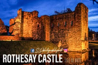 Rothesay Castle Night 