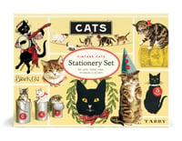 Image 2 of Cavallini & Co. Vintage Cats Stationery Set