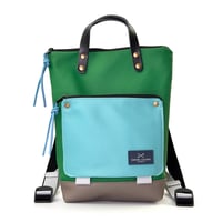 Image 1 of Mochila Book Holder mini verde turquesa