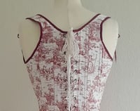 Image 3 of Toile Print Bustier | Eat Me Ink Me