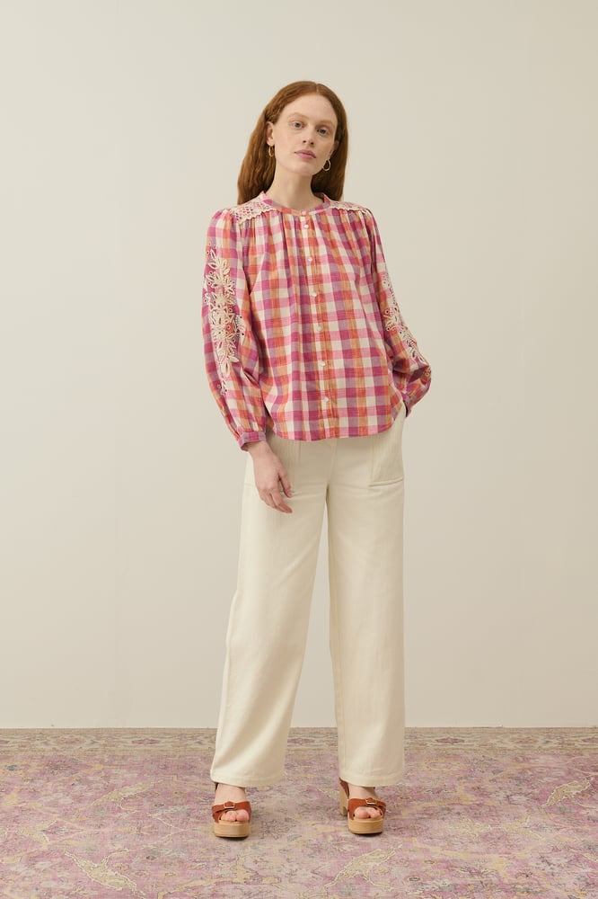 Image of Camisa Jeanne  checks