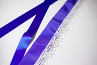 Image 5 of Ribbon Maiden Royal Blue Belt | Eat Me Ink Me