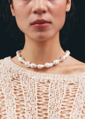 Image of LOWOOL - Queen Pearl Necklace