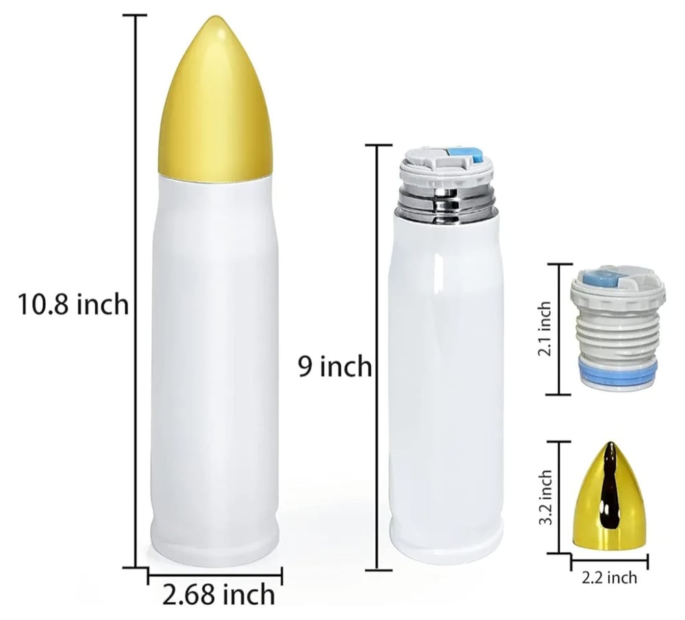 Image of Customized Bullet Thermos
