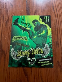 OLD SCHOOL JAMEY JASTA 8X10 SIGNED 