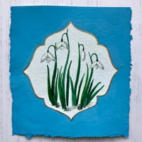 Snowdrops in a Persian vignette II