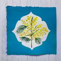 Mimosa in a Persian vignette