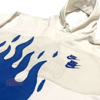 Image 4 of (XXL) White Pirate BLUE Flame "BlueSea" 598