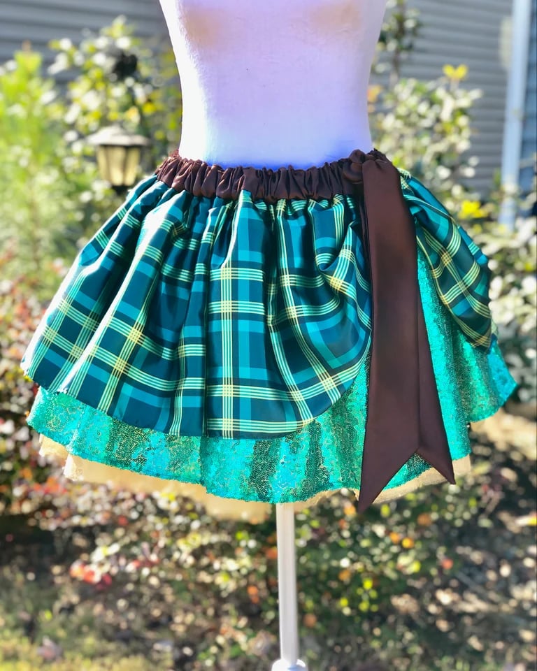 Image of Sequin Merida skirt