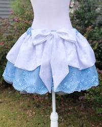 Image 1 of Beaded Sequin on Mesh Cinderella skirt