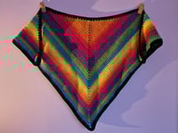 Image 4 of Chunky Rainbow Shawls