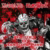 HAZARD / FIGHT BACK - realities of hardcore punk split 12"