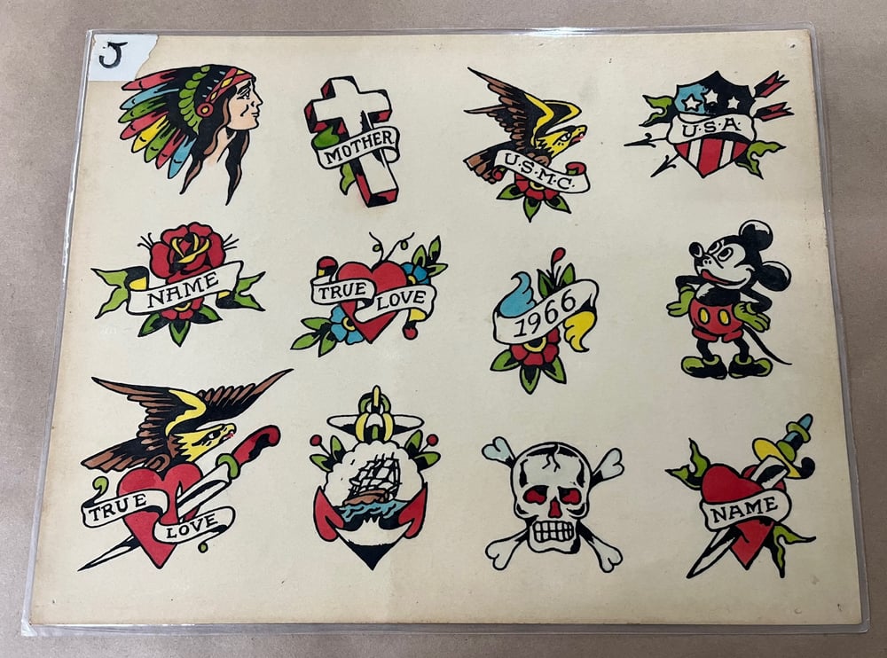 Image of "Jonesy" William Jones Production Tattoo Flash 1940's - Mouse